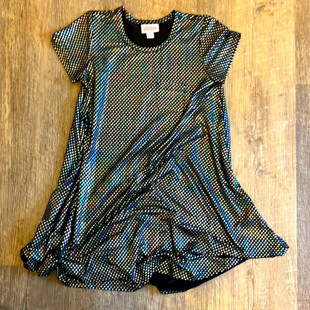 Girl sparkly dress
